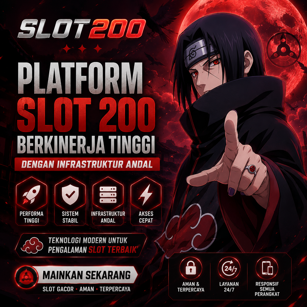 SLOT200: Platform SLOT 200 Berkinerja Tinggi dengan Infrastruktur Andal